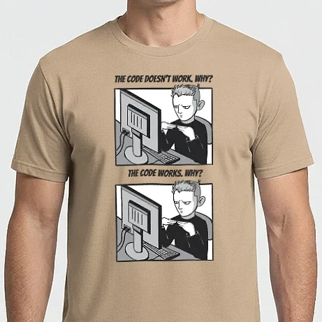 Férfi Imperial póló - Programozó Meme