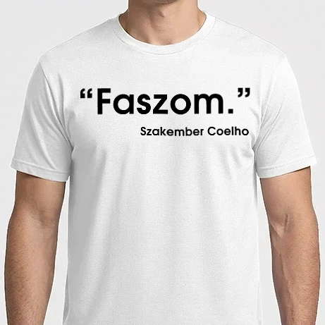 Férfi Imperial póló - Faszom - Szakember Coelho