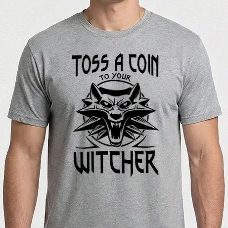 Férfi Imperial póló - Toss a coin to your Witcher