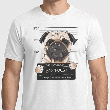 Férfi Imperial póló - Bad Puggy