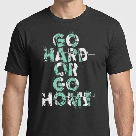 Férfi Imperial póló - Go Hard or Go Home