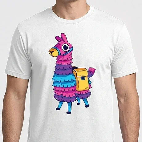 Férfi Imperial póló - Láma Fortnite