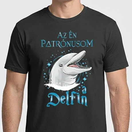 Férfi Imperial póló - Az én patrónusom DELFIN