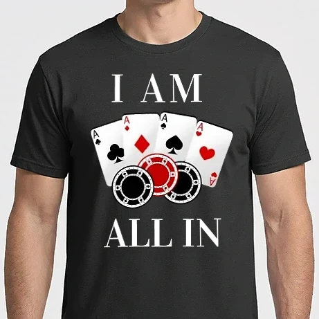 Férfi Imperial póló - i am all in