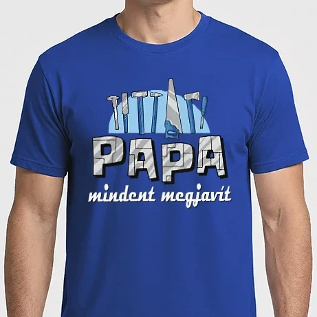 Férfi Imperial póló - Papa mindent megjavít