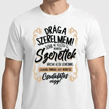 Férfi Imperial póló - Drága szerelmem