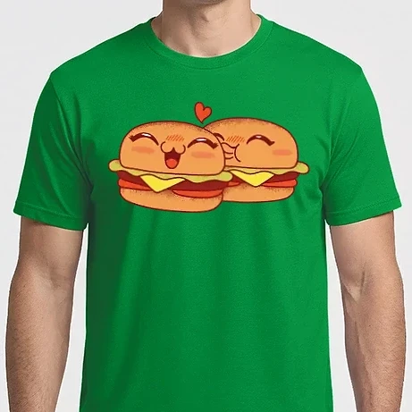 Férfi Imperial póló - Hamburger love