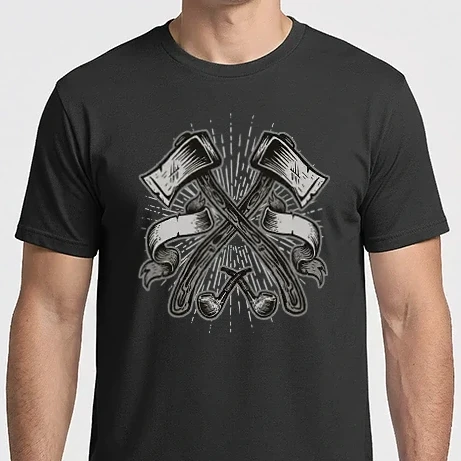 Férfi Imperial póló - Axes