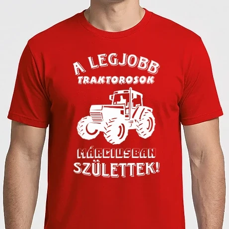 Férfi Imperial póló - Traktoros szülinapja március