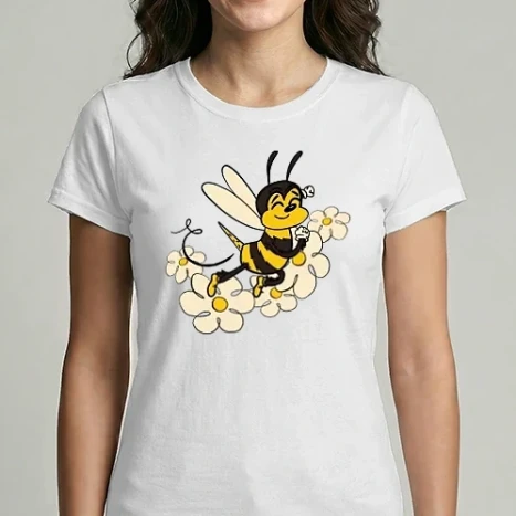 Női Imperial póló - Bee Flower