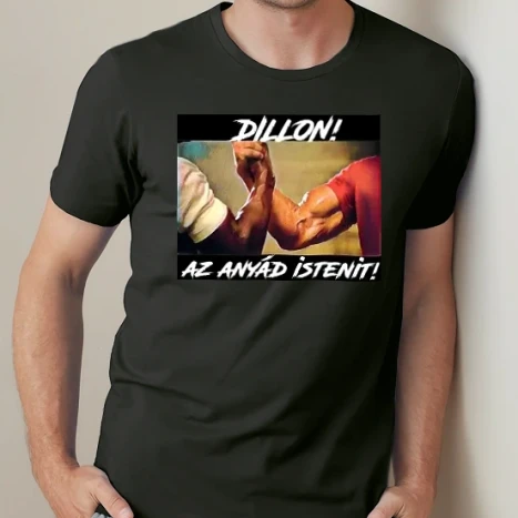 Férfi prémium fit kerek nyakú póló - DILLON!
