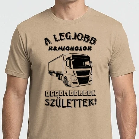 Férfi Imperial póló - Kamionos szülinapja december