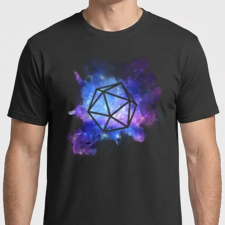 Férfi Imperial póló - Galaxis D20 (kicsi)
