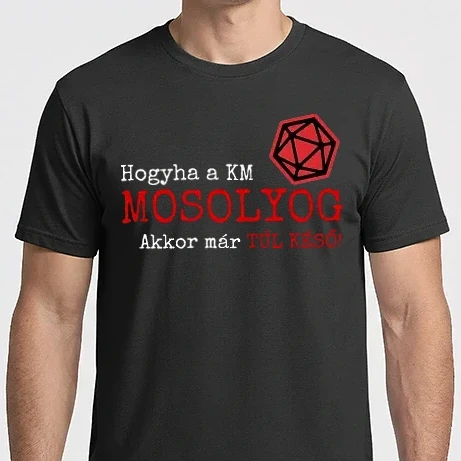 Férfi Imperial póló - Hogyha a kalandmester mosolyog...