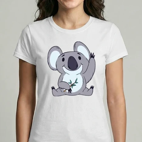 Női Imperial póló - Cuki Koala