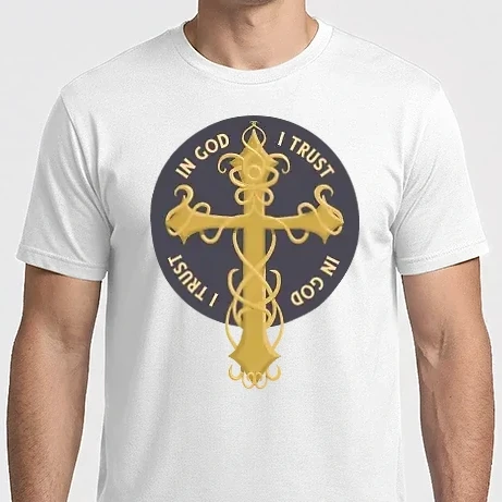 Férfi Imperial póló - In God We Trust