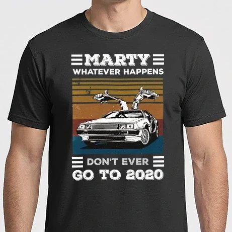 Férfi Imperial póló - Back to the future 2020