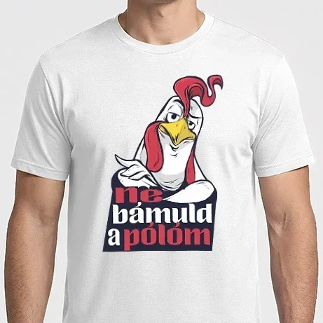 Férfi Imperial póló - Ne bámuld a pólóm