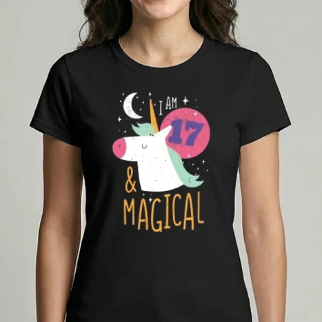 Női Imperial póló - I'm 17 and Magical Unikornis