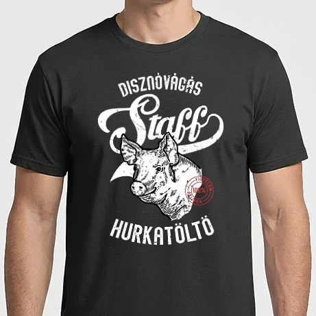 Férfi Imperial póló - Disznóvágás stuff hurkatöltő