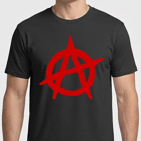 Férfi Imperial póló - Anarchy szimbólum