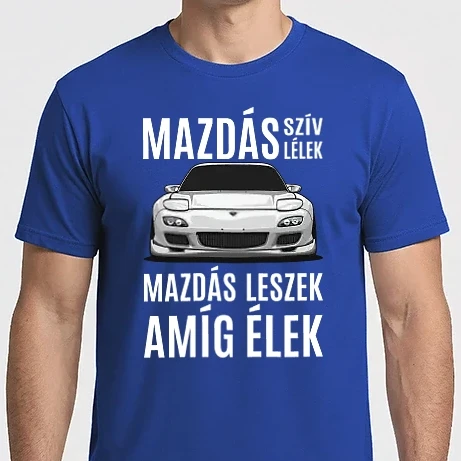 Férfi Imperial póló - Mazdás szív mazdás lélek