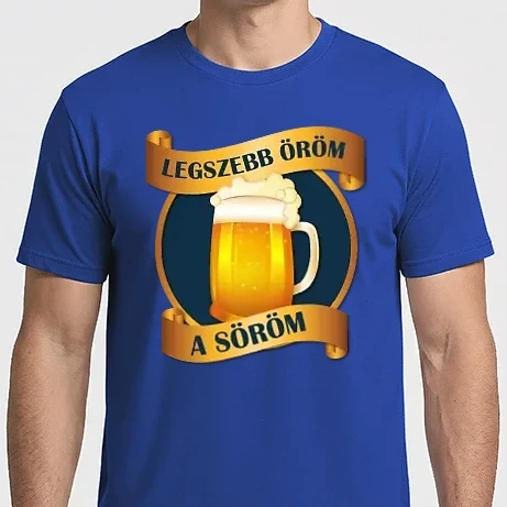 Férfi Imperial póló - Legszebb öröm a söröm
