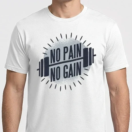 Férfi Imperial póló - No pain, no gain
