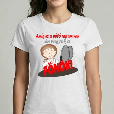 Női Imperial póló - Főnöknői minta