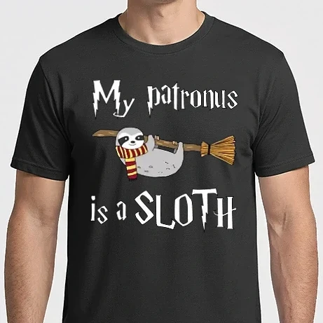 Férfi Imperial póló - my patronus is a sloth