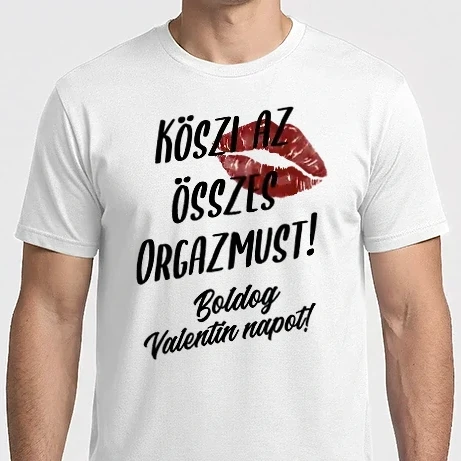 Férfi Imperial póló - Köszi az összes orgazmust bögre