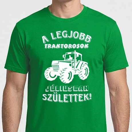 Férfi Imperial póló - Traktoros szülinapja július