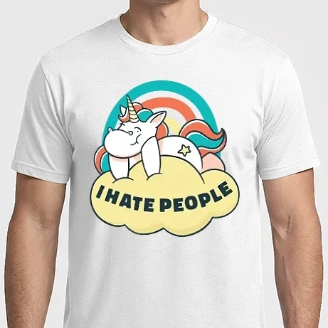 Férfi Imperial póló - I hate people