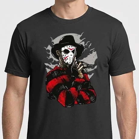 Férfi Imperial póló - Freddy VS Jason