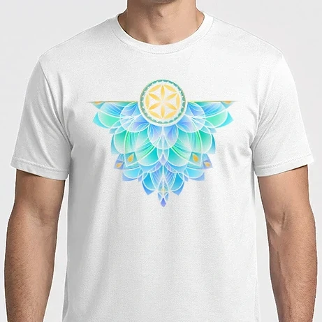 Férfi Imperial póló - Életvirága Mandala
