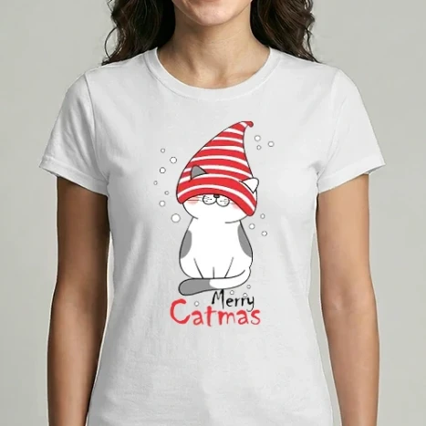 Női Imperial póló - Merry Catmas 2