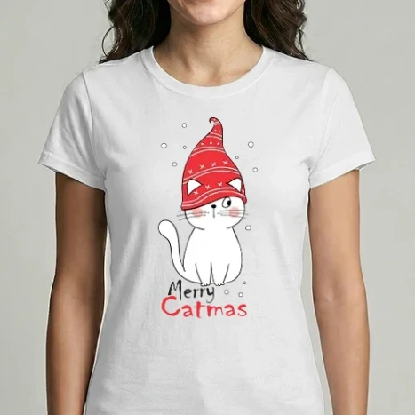 Női Imperial póló - Merry Catmas