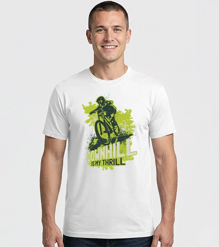 Mountain Bike - Downhill is my thrill – Férfi Imperial póló