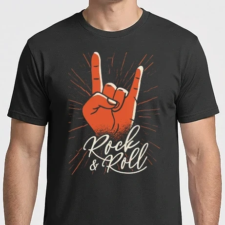 Férfi Imperial póló - Rock and Roll