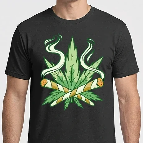Férfi Imperial póló - Cannabis Marijuana