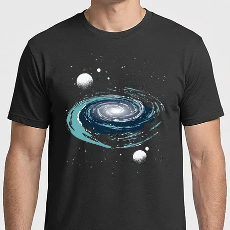 Férfi Imperial póló - Space nebula