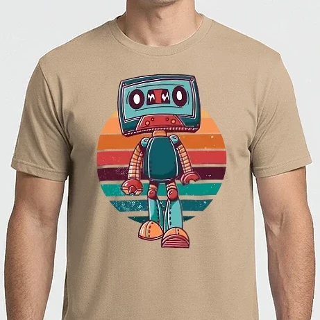 Férfi Imperial póló - Cassette Robot