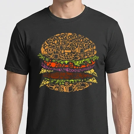 Férfi Imperial póló - Hamburger