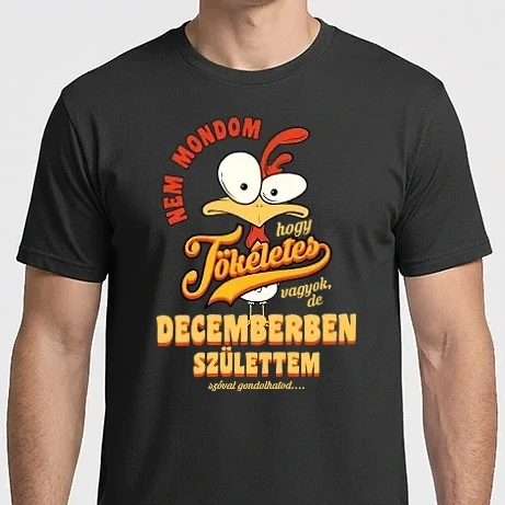 Férfi Imperial póló - Szülinapipi December