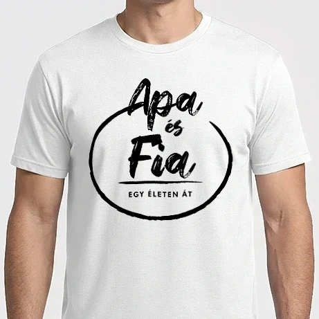 Férfi Imperial póló - Apa és fia egy életen át