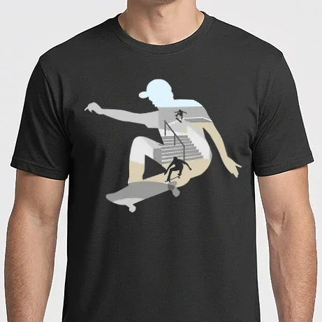 Férfi Imperial póló - Gördeszkázás