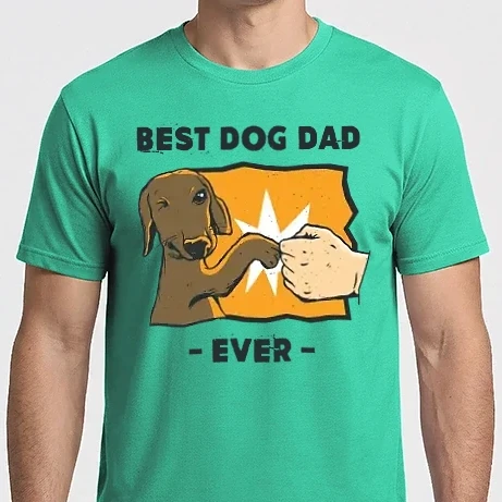 Férfi Imperial póló - Best Dog Dad Ever