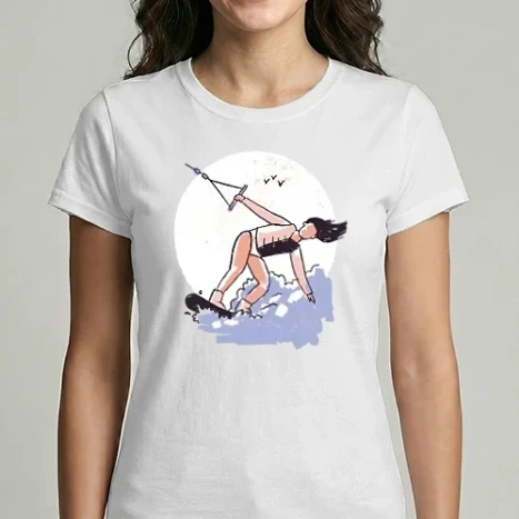 Női Imperial póló - Wakeboardos Lány