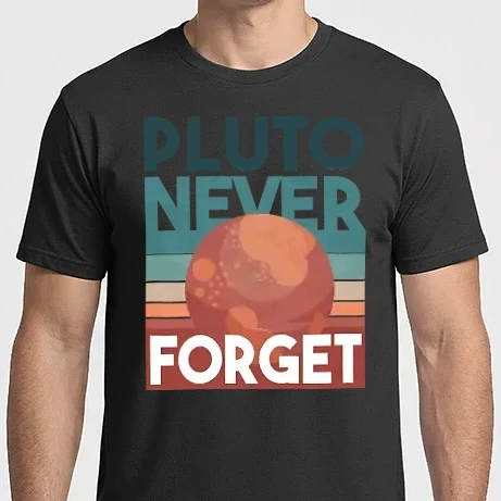 Férfi Imperial póló - Pluto never forget