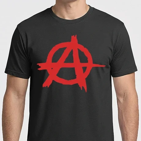 Férfi Imperial póló - Anarchia jel
